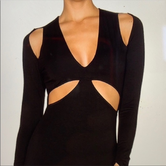 NWOT RACHEL PALLY Javeonna Dress !RARE! Black XS - Picture 3 of 5